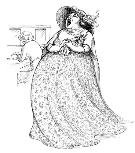 Singer - image  E.M. Christensen 1997; not to be copied without the artist's permission