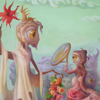 Flowers for the Bride oil on canvas 76 cm x 61 cm  